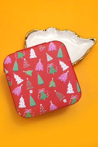 Christmas Jewelry Travel Box