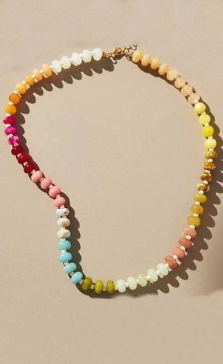 Sunset Beaded Necklace