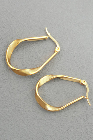 Gold Hoop Earrings