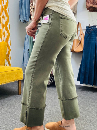 Olive Edge Jeans