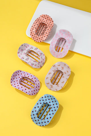 Flat Hair Claw Clip