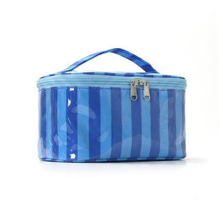 Striped Makeup Travel Bags