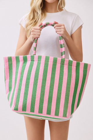 Summer Stripe Tote