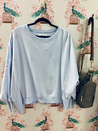 Sky Blue Trenton Top