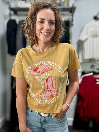 Cowboy Country Club Tee