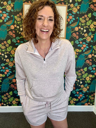 Pink Heather Daydream Pullover