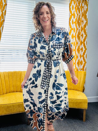 Harvest Blue Dress