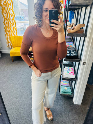 Copper Lauren Top