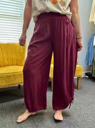 Dark Fig Breeze Pants