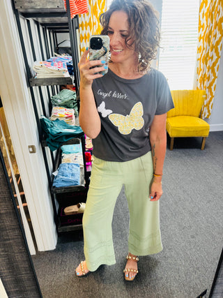 Smoke Green Pants