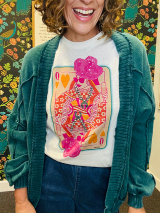 Midnight Green Cardigan