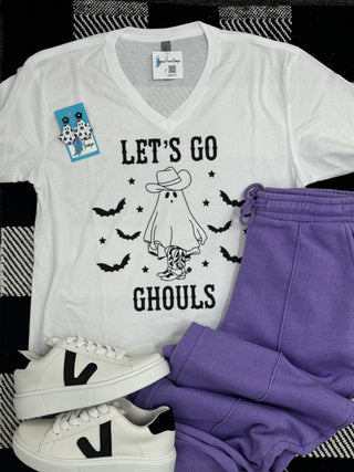 Let's Go Ghouls in White