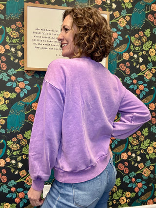Purple Love Pullover