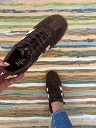 Chocolate Heads Up Sneakers