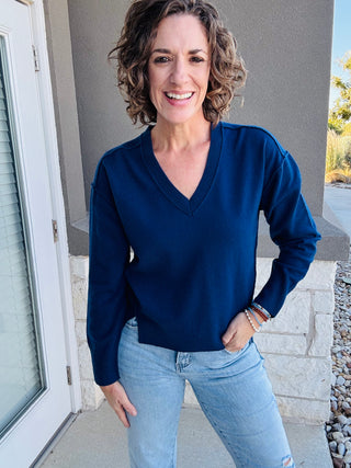 Blue Depths Makenzi Sweater