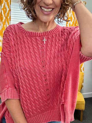 Wanderlust Red Pullover