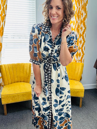 Harvest Blue Dress