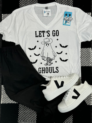 Let's Go Ghouls in White