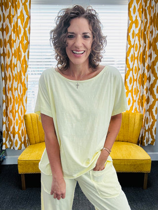 Lemonilla Slub Tee
