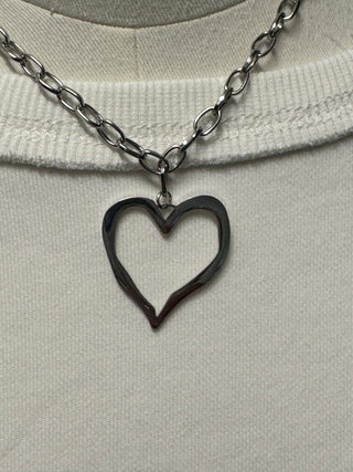 Silver Heart Necklace