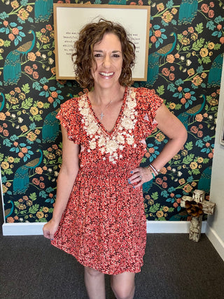 Autumn Dot Dress
