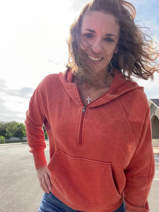 Easy Does It Rust Pullover