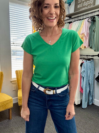 Emerald Ease Tee