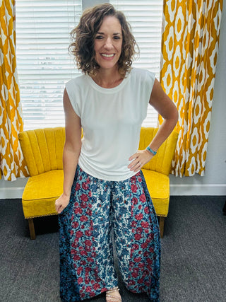 Ocean Blue Pants