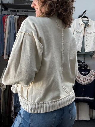 Oatmeal Cozy Days Cardigan