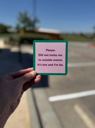 Outside Events Coaster