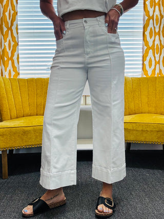 Audrey White Jeans