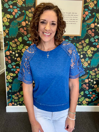 Deia Crochet Top
