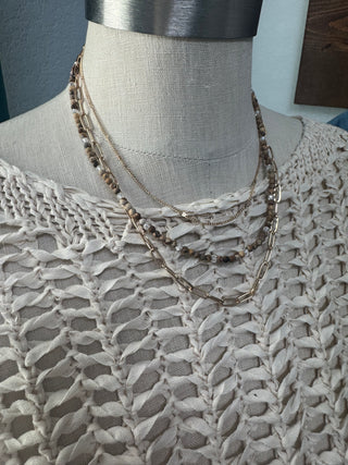 Jasper Layer Necklace
