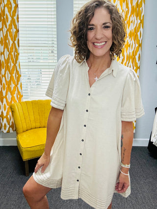 Oatmeal Ollie Dress