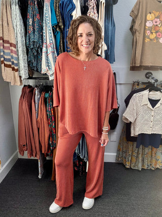 Terracotta Wanderer Top