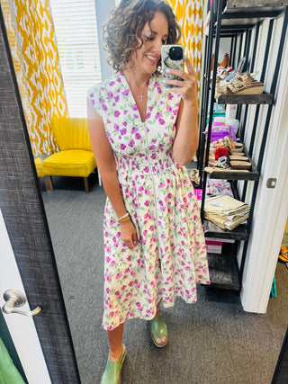 Violet Radiance Dress
