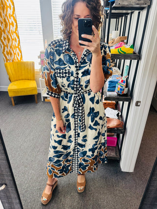 Harvest Blue Dress
