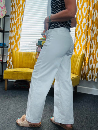 White Bristol Pants