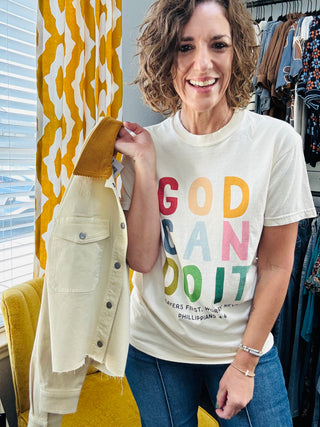 God Can Do It Tee