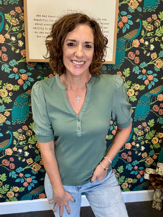 Slate Green Tanner Top