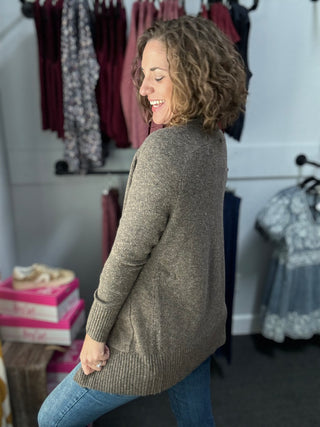 Dark Mocha Cardigan