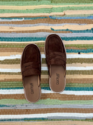 Get Lucky Chocolate Shoe