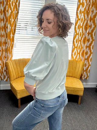 Aquamarine Melina Top