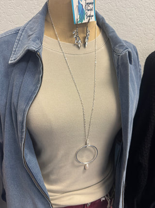 Silver Danika Necklace