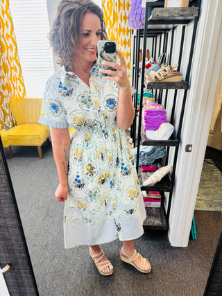 Minted Majesty Dress