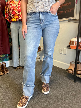 Flora Straight Jeans