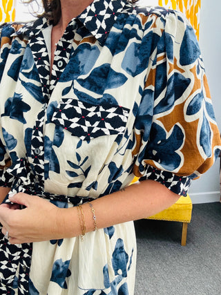 Harvest Blue Dress