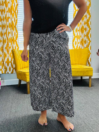 Black Dot Pants