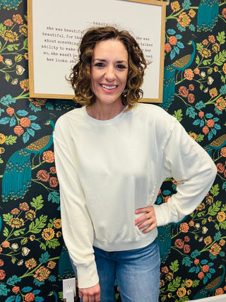 Sunday Soft Cream Pullover