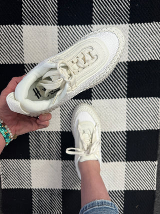 White Adventure Sneakers